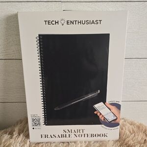 Black Smart Erasable Notebook